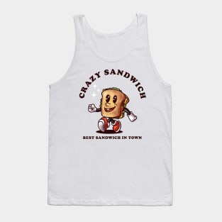 Sandwich Vintage Cartoon Tank Top